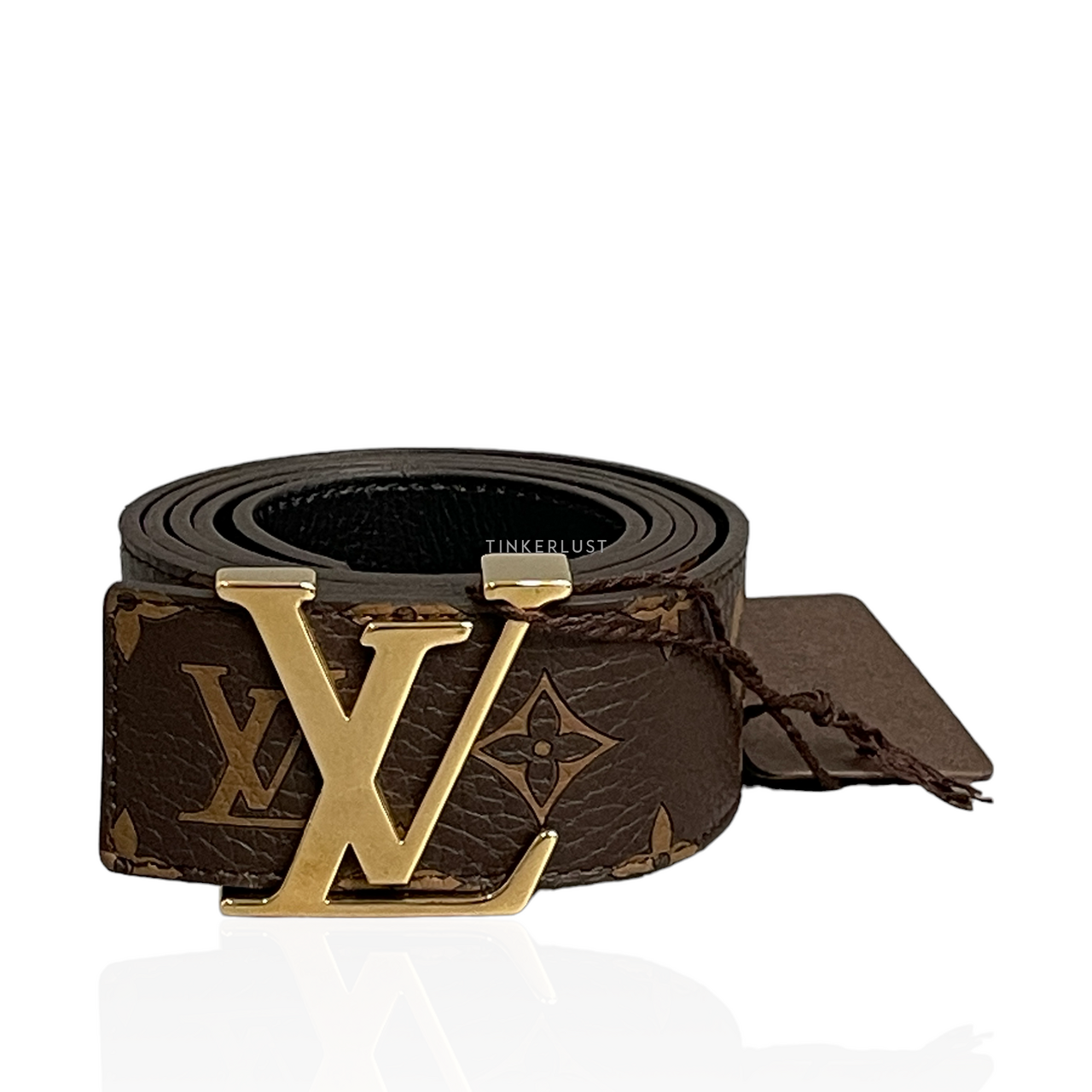 Brown louis vuitton supreme belt best sale